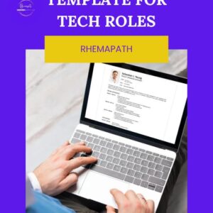 Resume Template (Tech roles)